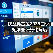 权益类基金2025四季报:短期业绩分化背后,科技赛道成黑马?(图1) 权益类基金2025四季报:短期业绩分化背后,科技赛道成黑马?(图1)