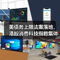 美债务上限法案落地，港股消费科技指数集体暴拉（图1）