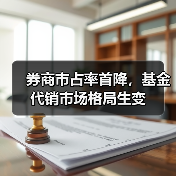 券商市占率首降，基金代销市场格局生变（图2）