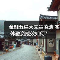 金融五篇大文章落地 实体融资成效如何?(图3) 金融五篇大文章落地 实体融资成效如何?(图3)
