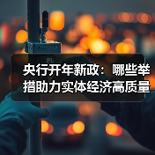 央行开年新政:哪些举措助力实体经济高质量发展?(图3) 央行开年新政:哪些举措助力实体经济高质量发展?(图3)