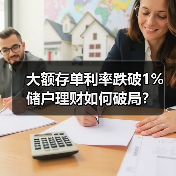 大额存单利率跌破1% 储户理财如何破局?(图4) 大额存单利率跌破1% 储户理财如何破局?(图4)