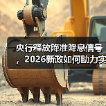 央行释放降准降息信号,2026新政如何助力实体经济?(图3) 央行释放降准降息信号,2026新政如何助力实体经济?(图3)