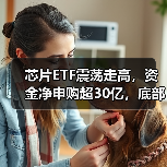 芯片ETF震荡走高，资金净申购超30亿，底部布局正当时？（图2）