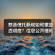 慈善信托新规如何重塑透明度?信息公开细则解析(图2) 慈善信托新规如何重塑透明度?信息公开细则解析(图2)