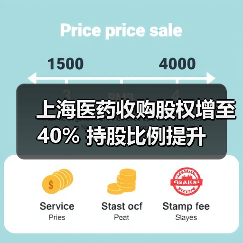 上海医药收购股权增至40% 持股比例提升（图1）