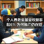 个人养老金基金收益率超6% 为何推广仍存短板？（图3）