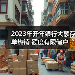 2023年开年银行大额存单热销 额度有限储户“拼手速”抢购（图4）