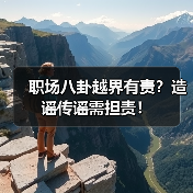 职场八卦越界有责？造谣传谣需担责！（图3）