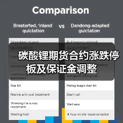 碳酸锂期货合约涨跌停板及保证金调整(图4) 碳酸锂期货合约涨跌停板及保证金调整(图4)