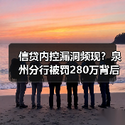 信贷内控漏洞频现?泉州分行被罚280万背后的警示(图2) 信贷内控漏洞频现?泉州分行被罚280万背后的警示(图2)