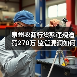 泉州农商行贷款违规遭罚270万 监管漏洞如何修补?(图4) 泉州农商行贷款违规遭罚270万 监管漏洞如何修补?(图4)