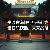 宁波东海银行行长韩志远任职获批，未来战略如何展开？（图1）