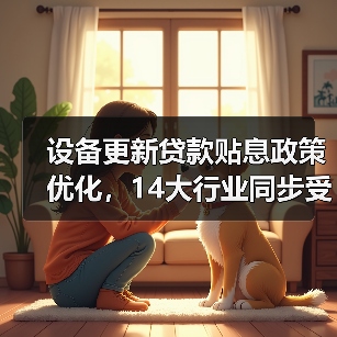 设备更新贷款贴息政策优化,14大行业同步受益(图2) 设备更新贷款贴息政策优化,14大行业同步受益(图2)