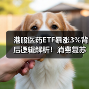 港股医药ETF暴涨3%背后逻辑解析！消费复苏如何影响行情？（图1）