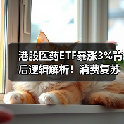 港股医药ETF暴涨3%背后逻辑解析！消费复苏如何影响行情？（图3）