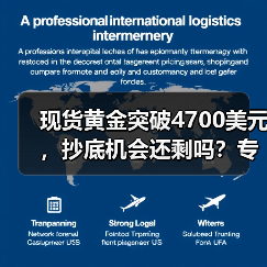 现货黄金突破4700美元,抄底机会还剩吗?专家预测突破6000美元(图1) 现货黄金突破4700美元,抄底机会还剩吗?专家预测突破6000美元(图1)