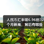 人民币汇率破6.96创32个月新高,背后有哪些关键因素?(图4) 人民币汇率破6.96创32个月新高,背后有哪些关键因素?(图4)
