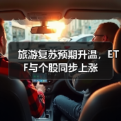 旅游复苏预期升温，ETF与个股同步上涨（图1）