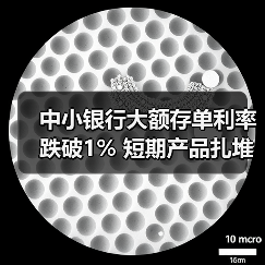中小银行大额存单利率跌破1% 短期产品扎堆背后的竞争逻辑(图1) 中小银行大额存单利率跌破1% 短期产品扎堆背后的竞争逻辑(图1)