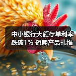 中小银行大额存单利率跌破1% 短期产品扎堆背后的竞争逻辑(图4) 中小银行大额存单利率跌破1% 短期产品扎堆背后的竞争逻辑(图4)