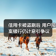 信用卡被盗刷后 用户报案银行仍计息引争议(图1) 信用卡被盗刷后 用户报案银行仍计息引争议(图1)