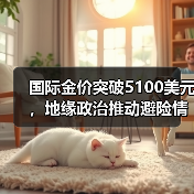 国际金价突破5100美元,地缘政治推动避险情绪升温?(图1) 国际金价突破5100美元,地缘政治推动避险情绪升温?(图1)