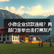 小微企业贷款违规?两部门重拳出击打黑灰产(图1) 小微企业贷款违规?两部门重拳出击打黑灰产(图1)