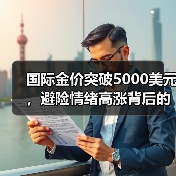 国际金价突破5000美元,避险情绪高涨背后的三大推手是什么?(图3) 国际金价突破5000美元,避险情绪高涨背后的三大推手是什么?(图3)