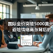 国际金价突破5000美元,避险情绪高涨背后的三大推手是什么?(图4) 国际金价突破5000美元,避险情绪高涨背后的三大推手是什么?(图4)