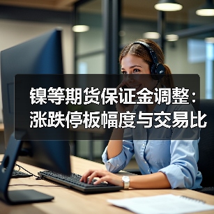 镍等期货保证金调整：涨跌停板幅度与交易比