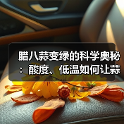 腊八蒜变绿的科学奥秘:酸度、低温如何让蒜变绿?(图3) 腊八蒜变绿的科学奥秘:酸度、低温如何让蒜变绿?(图3)