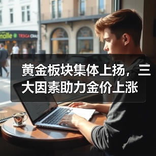 黄金板块集体上扬,三大因素助力金价上涨(图3) 黄金板块集体上扬,三大因素助力金价上涨(图3)