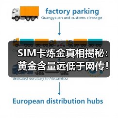 SIM卡炼金真相揭秘:黄金含量远低于网传!(图4) SIM卡炼金真相揭秘:黄金含量远低于网传!(图4)