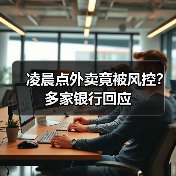 凌晨点外卖竟被风控?多家银行回应(图3) 凌晨点外卖竟被风控?多家银行回应(图3)