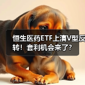 恒生医药ETF上演V型反转！套利机会来了？（图2）