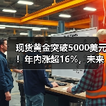 现货黄金突破5000美元!年内涨超16%,未来还会继续上攻吗?(图1) 现货黄金突破5000美元!年内涨超16%,未来还会继续上攻吗?(图1)