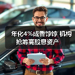 年化4%成香饽饽 机构抢筹高股息资产（图1）