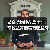 黄金结构性存款走红,高收益背后藏有哪些风险?(图1) 黄金结构性存款走红,高收益背后藏有哪些风险?(图1)