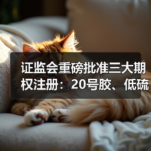 证监会重磅批准三大期权注册：20号胶、低硫燃料油、国际铜（图2）