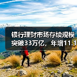银行理财市场存续规模突破33万亿,年增11.15%(图1) 银行理财市场存续规模突破33万亿,年增11.15%(图1)
