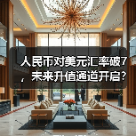 人民币对美元汇率破7,未来升值通道开启?(图2) 人民币对美元汇率破7,未来升值通道开启?(图2)