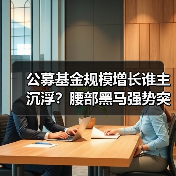 公募基金规模增长谁主沉浮?腰部黑马强势突围(图3) 公募基金规模增长谁主沉浮?腰部黑马强势突围(图3)