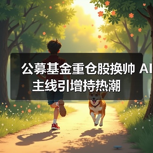 公募基金重仓股换帅 AI主线引增持热潮(图3) 公募基金重仓股换帅 AI主线引增持热潮(图3)