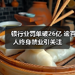 银行业罚单破26亿 逾百人终身禁业引关注(图4) 银行业罚单破26亿 逾百人终身禁业引关注(图4)