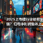2025上市银行业绩哪家强?归母净利润集体上涨(图3) 2025上市银行业绩哪家强?归母净利润集体上涨(图3)