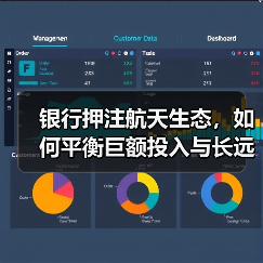 银行押注航天生态,如何平衡巨额投入与长远收益?(图1) 银行押注航天生态,如何平衡巨额投入与长远收益?(图1)