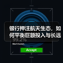 银行押注航天生态,如何平衡巨额投入与长远收益?(图4) 银行押注航天生态,如何平衡巨额投入与长远收益?(图4)