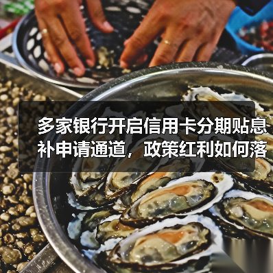 多家银行开启信用卡分期贴息补申请通道,政策红利如何落地?(图4) 多家银行开启信用卡分期贴息补申请通道,政策红利如何落地?(图4)
