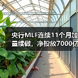 央行MLF连续11个月加量续做,净投放7000亿释放什么信号(图1) 央行MLF连续11个月加量续做,净投放7000亿释放什么信号(图1)